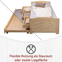 Schubkastenbett Vultaco