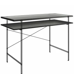 Schwarzer Schreibtisch Tora