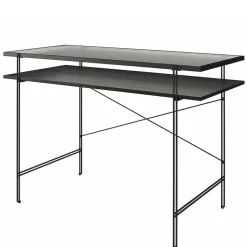 Schwarzer Schreibtisch Tora