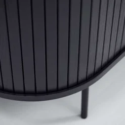 Schwarzes Highboard Sumatri