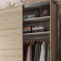 Schwebetürenkleiderschrank Bruvena