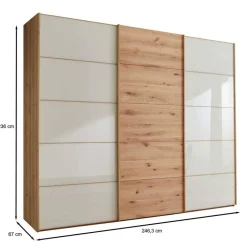 Schwebetürenkleiderschrank Viramiru