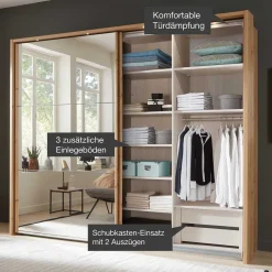 Schwebetürenschrank Zerettan