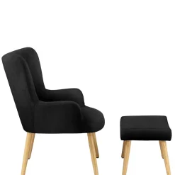 Sessel mit Fußhocker Hammuel