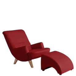Sessel optional mit Hocker Adelda