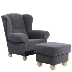 Sessel optional mit Hocker Ricana