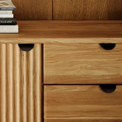 Sideboard Wildeiche massiv Clantica