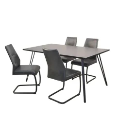 Sitzgruppe 5-teilig Veverino
