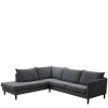 Skandi Ecksofa Anthrazit Sanctos