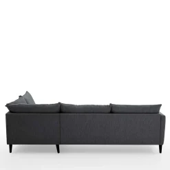 Skandi Ecksofa Anthrazit Sanctos
