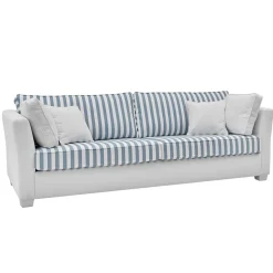Sofa blau weiß gestreift Nalyva