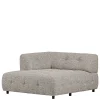 Sofa Element links hellgrau Ajama