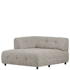 Sofa Element links hellgrau Ajama