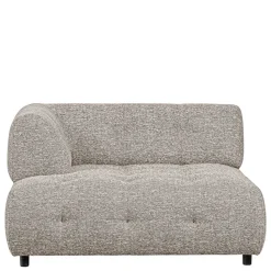 Sofa Element links hellgrau Ajama