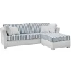 Sofa mit Hocker Nalyva