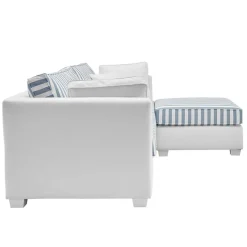 Sofa mit Hocker Nalyva
