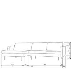 Sofaecke Droston