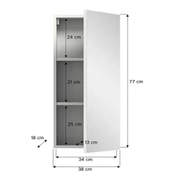 Spiegelschrank Bad Adeass