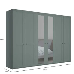 Spiegeltürenkleiderschrank Forjan