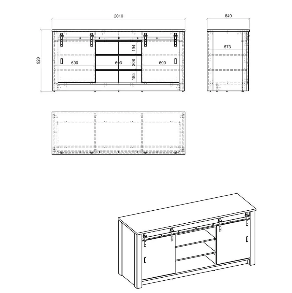 Spülenunterschrank Agazian