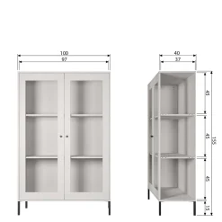 Standvitrine Vegano