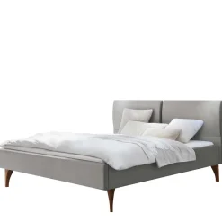 Stoffbett in Grau Vimalta