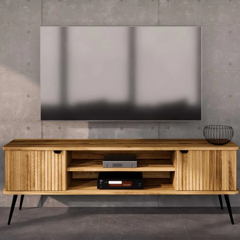 TV Möbel Massivholz Clantica