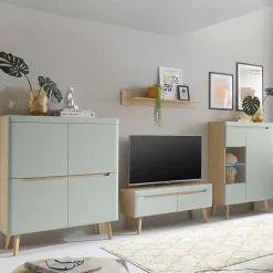 TV Wohnwand Skandi Stil Casmas