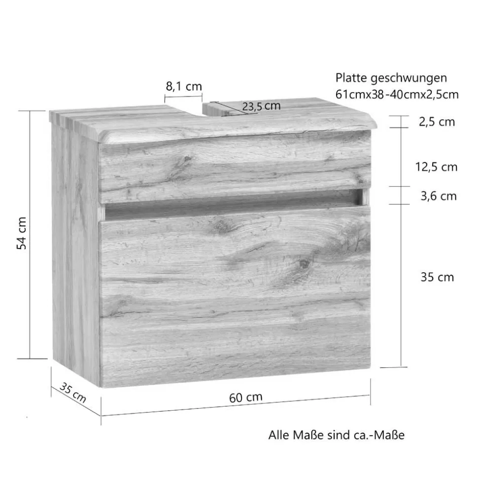 Unterschrank Bad Pegruan