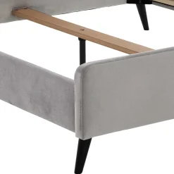 Velours Polsterbett Nurez