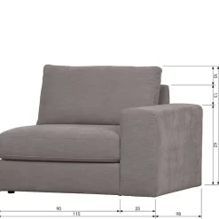 Viersitzer Modulsofa Fredoco