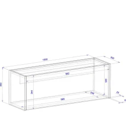 Wand Schreibtisch Rascian