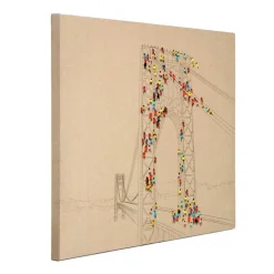 Wandbild Vanillin