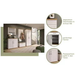 Wandgarderobe Simple