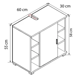 Waschbecken Unterschrank Vimalta
