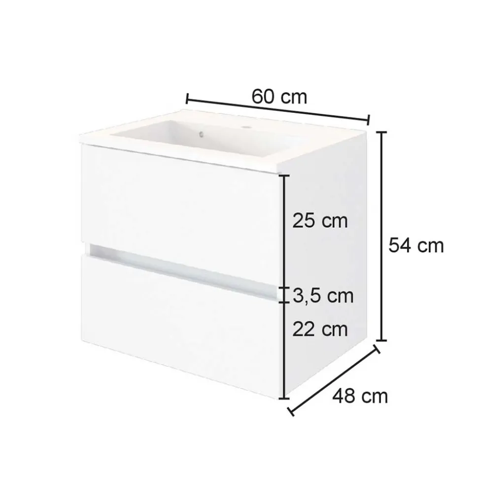 Waschbeckenschrank Jalexda