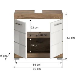 Waschbeckenunterschrank Silba