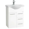 Waschbeckenunterschrank weiss Pididos