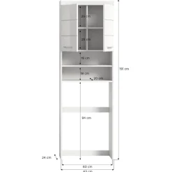 Waschmaschinenschrank Bird