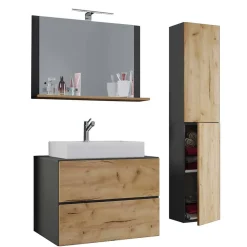 Waschplatz Set mit Keramikbecken Socotta