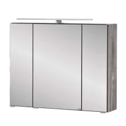 Waschtisch und Spiegelschrank Isdrina