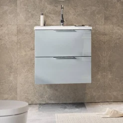 Waschtischschrank mit Becken Javolena
