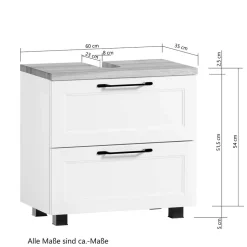 Waschtischunterschrank Matss