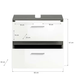 Waschtischunterschrank Servi