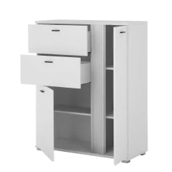 Weiße Design Wohnwand Constantin