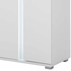Weiße Design Wohnwand Constantin