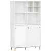 Weißer Aktenordnerschrank Palencial