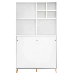 Weißer Aktenordnerschrank Palencial