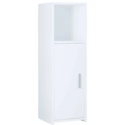 Weißer Badseitenschrank Vimalta