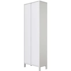 Weißer Dielenschrank Sanakas
